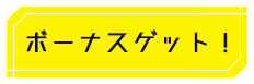 ボーナスゲット!